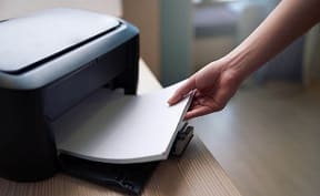 Почему принтер печатает пустые листы